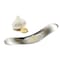1947Kitchen Stainless Steel Garlic Crusher Press And Peeler With Cleaning Brush 3-Piece Set TI-FARGP - alternate 3